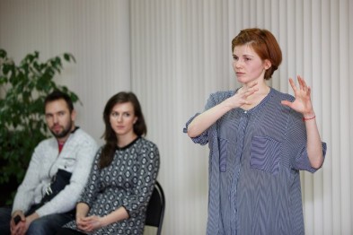 «Театр — это концентрированная жизнь в разрезе». Режиссёр Оксана Половинкина прочитала лекцию об основах актёрского мастерства «Театр — это концентрированная жизнь в разрезе». Режиссёр Оксана Половинкина прочитала лекцию об основах актёрского мастерства