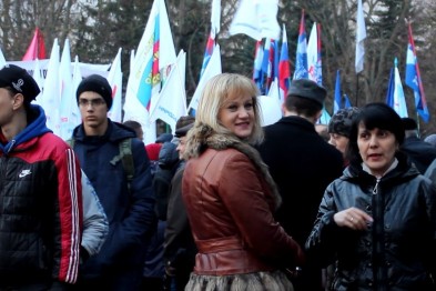 Что говорили белгородцы на митинге в честь присоединения Крыма — видео Что говорили белгородцы на митинге в честь присоединения Крыма — видео
