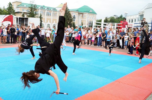 В Белгороде провели Олимпийский день
