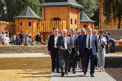 На новый детский городок в парке Победы потратили 10 миллионов рублей