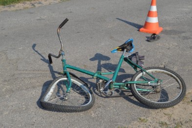 В Белгородской области пьяный водитель сбил ребёнка-велосипедиста и скрылся