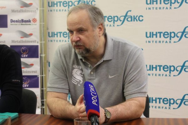 Главный тренер «Белогорья» Геннадий Шипулин руководит командой из больничной палаты