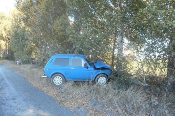 Под Белгородом грузовик смял легковушку