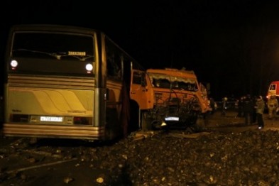 Автобус с белгородскими предпринимателями из-за рассыпанной свёклы попал в ДТП под Курском
