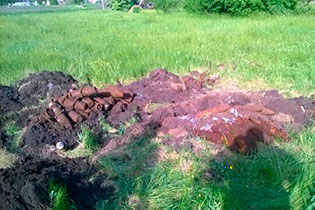 В селе под Белгородом нашли 58 миномётных мин времён ВОВ