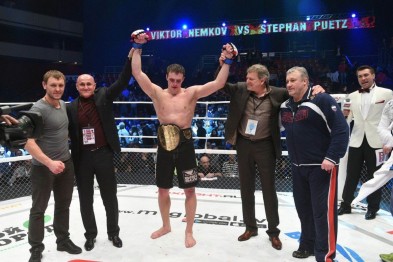 Белгородский боец Виктор Немков вернул себе чемпионский пояс M-1 Challenge в полутяжёлом весе