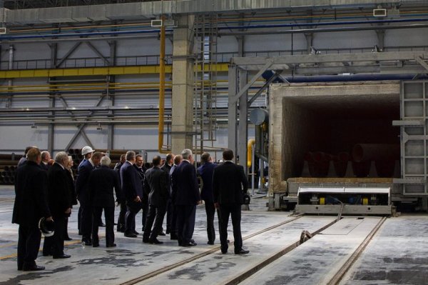 В Белгороде запустили производство трубопроводов для атомных и тепловых электростанций