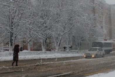 Мокрый снег и сильный ветер ожидают белгородцев в пятницу