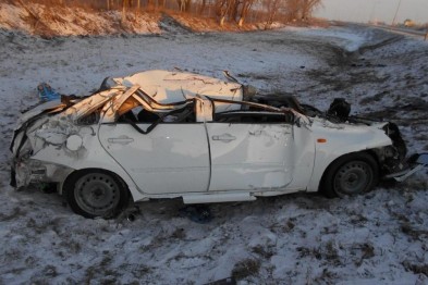 В Белгородской области молодой пьяный водитель попал в ДТП
