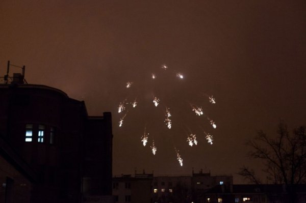 В Белгороде впервые 23 февраля отпраздновали с фейерверком