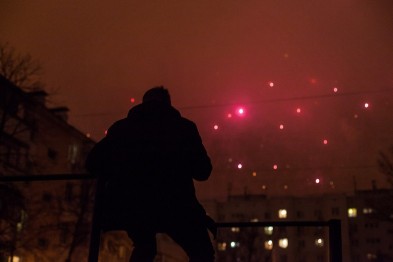 В Белгороде впервые 23 февраля отпраздновали с фейерверком