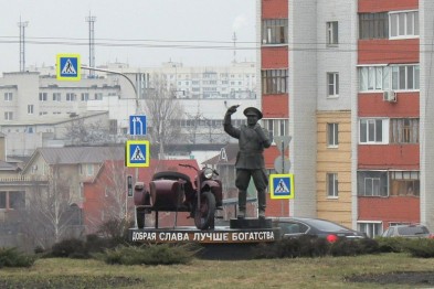 В Белгороде перенесут памятник гаишнику Павлу Гречихину