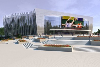 В Белгороде заморозили строительство волейбольной арены «Белогорье»