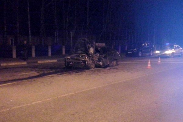 Под Белгородом на встречке столкнулись ВАЗ и «Рено»