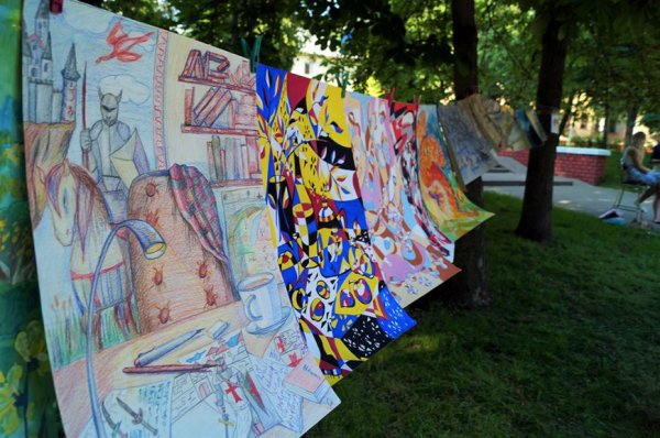 В Белгороде «стометровка» превратилась в площадку арт-фестиваля