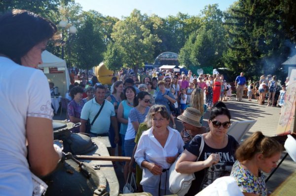 Белгородцы на День города поставили новый кашевый рекорд