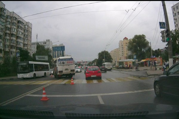 В Губкине в ДТП попала жительница Красноярского края