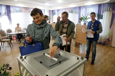 Как голосовали на выборах депутатов Госдумы в Белгороде. Фоторепортаж