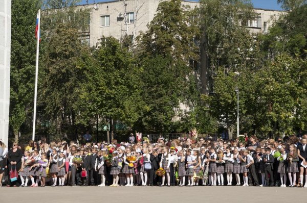 В Белгороде первый звонок прозвенел для 4000 первоклассников
