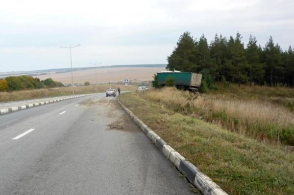 В Белгородской области иномарка врезалась в дорожный знак, водитель погиб