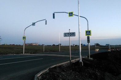 На участке трассы «Белгород-Никольское» появились светофоры