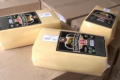 В Белгородском районе задержали 20 тонн немецкого и украинского сыра