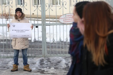 «Из-за Лежнева только хуже стало». Что говорили студенты Технолога на акции в поддержку блогера