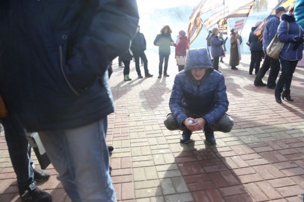 «Не будь амёбкой». Как отметили День народного единства в Белгороде