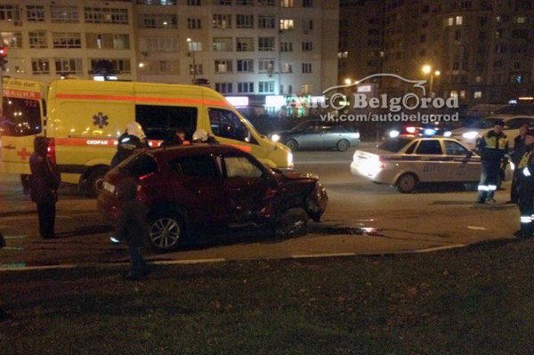 В Белгороде в ДТП пострадала 4-летняя девочка
