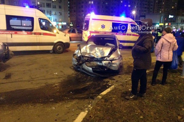 В Белгороде в ДТП пострадала 4-летняя девочка