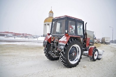 В Белгороде для уборки снега подготовили всю необходимую технику