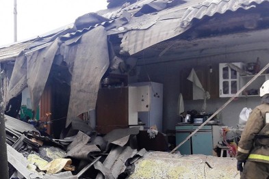 В жилом доме под Губкиным произошёл взрыв газа