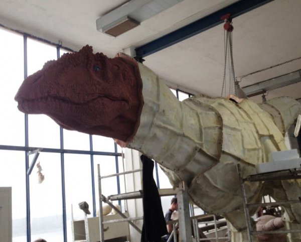 Весной в белгородский динопарк привезут первых динозавров. Фото