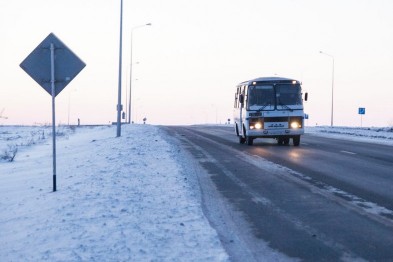 Под Белгородом водитель автобуса умер во время рейса