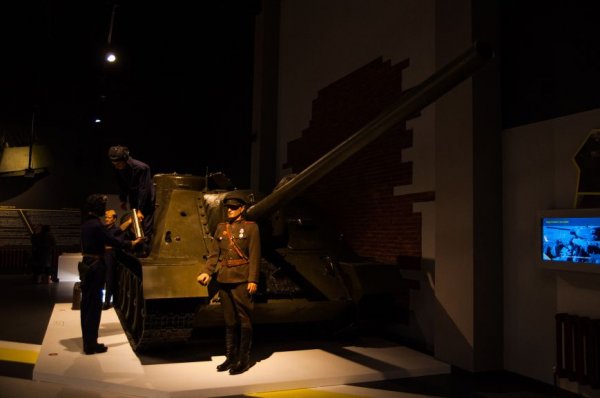 Музей бронетанковой техники собрал уникальную коллекцию предметов и макетов оружия