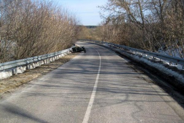 Пьяный мотоциклист устроил ДТП на белгородской трассе