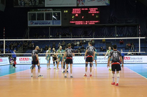 «Белогорье» победило «Енисей» в первом матче плей-офф Суперлиги